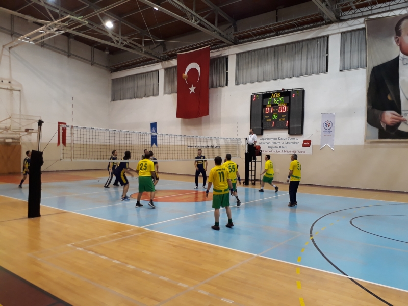 İl Müdürlüğümüz Kurumlar Arası Voleybol Turnuvasında