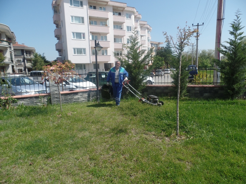 Hizmet Binası Bahçesinde Yeni Düzenlemeler