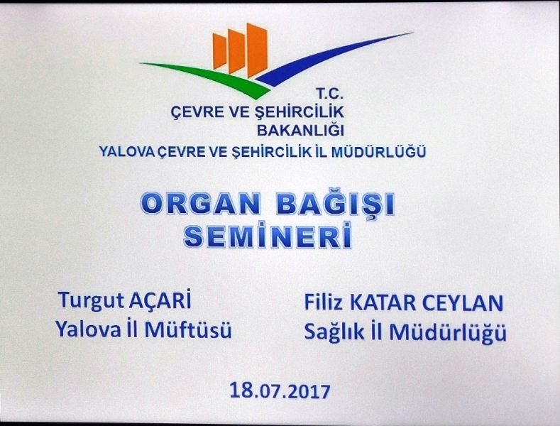 Organ Bağışı Bilgilendirme Semineri Yapıldı.