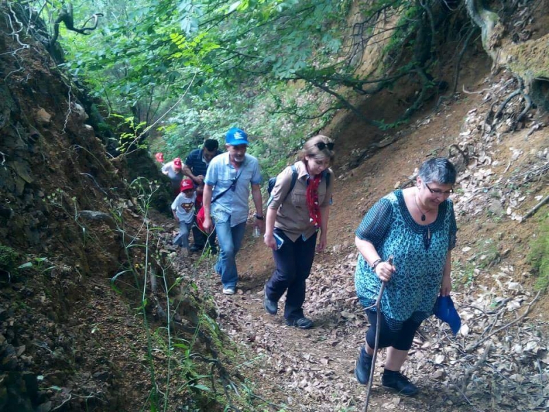 Doğa Yürüyüşümüzde hem spor hem eğlence