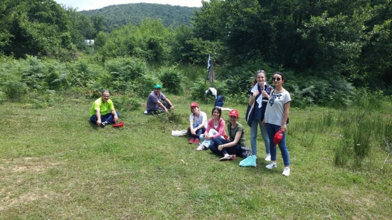 Doğa Yürüyüşümüzde hem spor hem eğlence