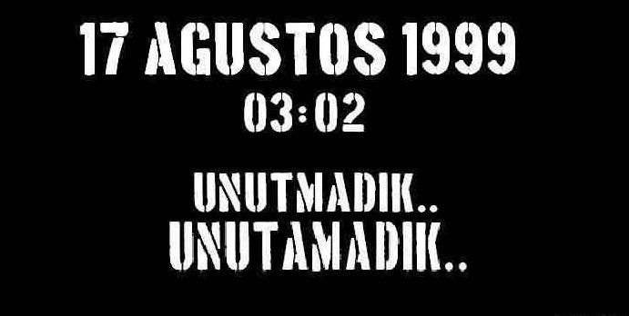 17 Ağustos Depreminin 18. Yıl Dönümü