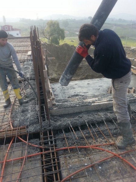 Merkez Anadolu Lisesi İnşaatı Devam Ediyor.