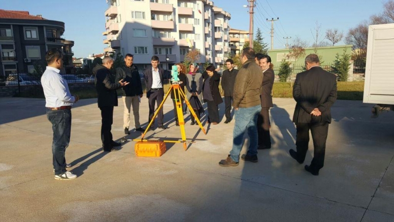 Müdürlüğümüzden Personelimize Temel Haritacılık Bilgisi ve Total-Station Eğitimi