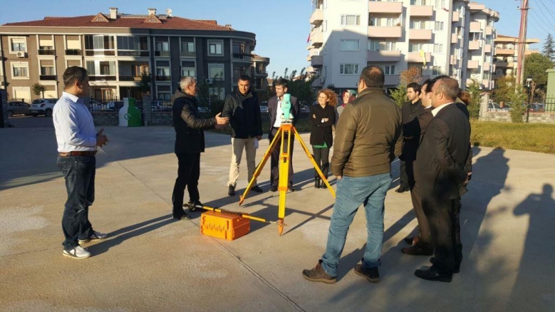 Müdürlüğümüzden Personelimize Temel Haritacılık Bilgisi ve Total-Station Eğitimi