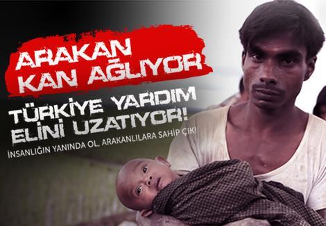 Arakan'a Nakdi İnsani Yardım