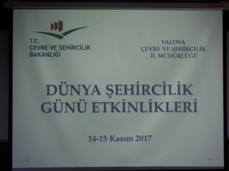 İl Müdürlüğümüzde Dünya Şehircilik Günü Etkinlikleri Gerçekleştirildi