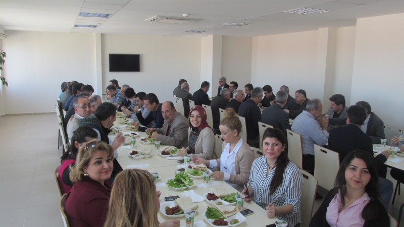 Müdürlük Personeli Nihat KÖKERER'i Uğurladık. 