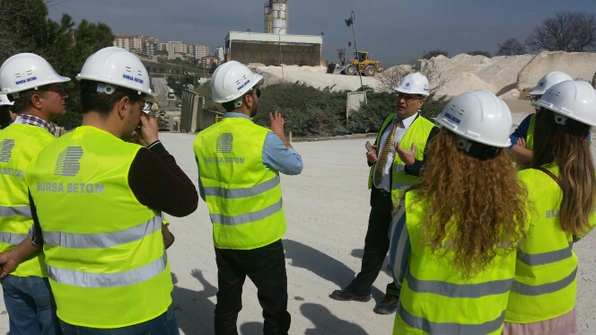 Bursa Beton A.Ş. Teknik Gezisi