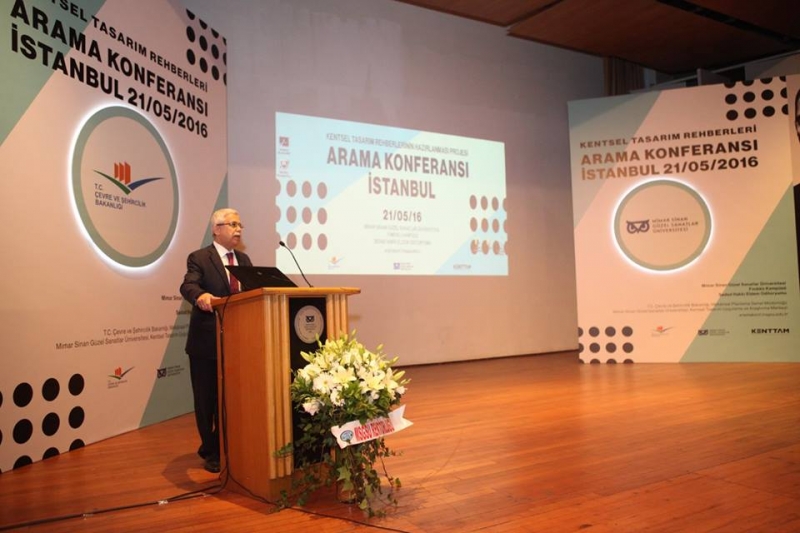 KENTSEL TASARIM REHBERLERİNİN HAZIRLANMASI PROJESİ ARAMA KONFERANSI