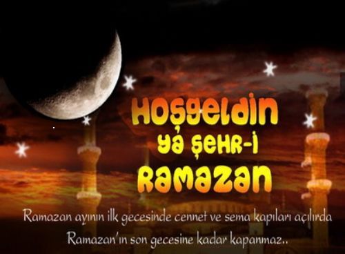 Ramazan Ayı Tebrik Mesajı