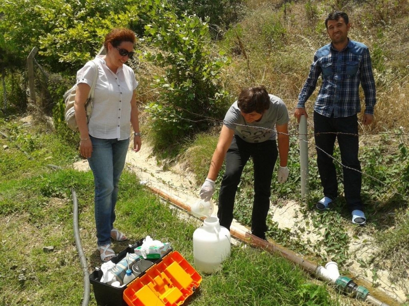 Termalier Otel Atıksu Arıtma Tesisinden İzin Numuneleri Alındı