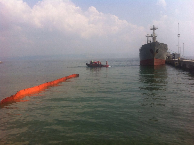 Akçansa Yalova Terminalinde Deniz Kirliliği Acil Müdahale Tatbikatı Düzenlendi