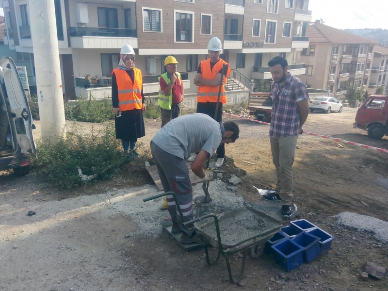 Beton Dökümü Denetimleri Devam Ediyor