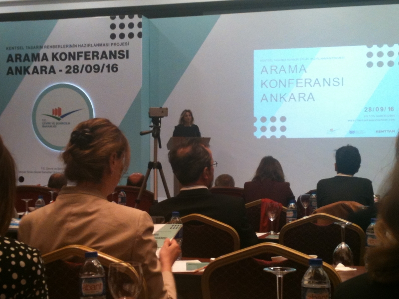 Kentsel Tasarım Rehberlerinin Hazırlanması Projesi Arama Konferansı-2