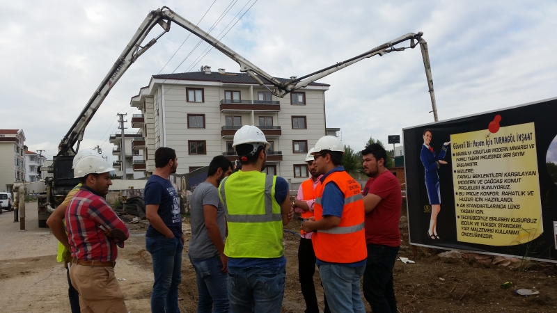 Eğitim Amaçlı Beton Denetimlerinde Sona Yaklaşıldı