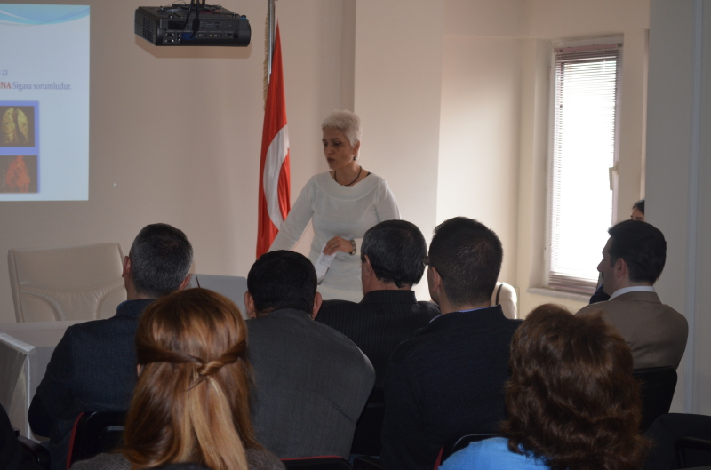 Müdürlüğümüzde Sigara Bırakma Kampanyası Semineri Yapıldı