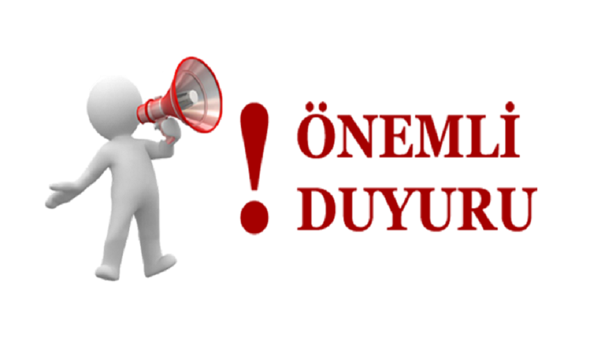 Önemli Duyuru