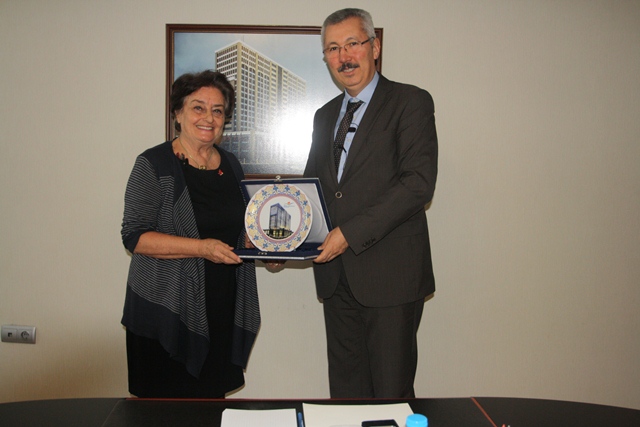 İstanbul Aydın Üniversitesi  Öğretim Üyesi Prof. Dr. Bilge IŞIK'ın Genel Müdürlüğümüzü Ziyareti