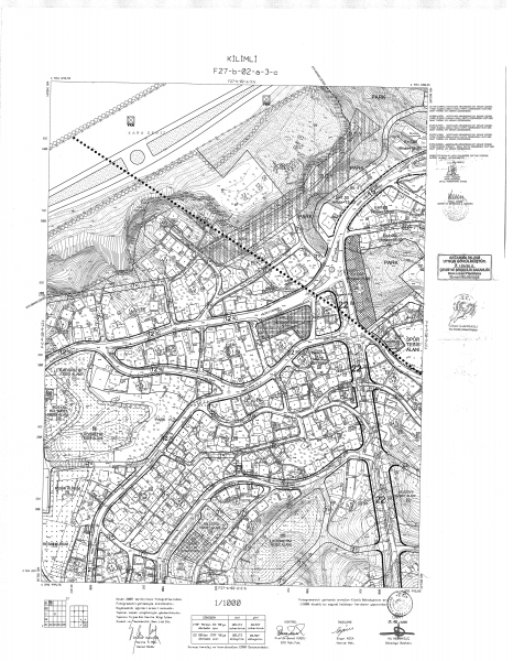 Zonguldak Merkez ve Kilimli İlçeleri Karayolu ve Park Amaçlı1 /5000 Ölçekli İlave Revizyon Nazım İmar Planı ve 1/1000 Ölçekli İlave Revizyon Uygulama İmar Planı 