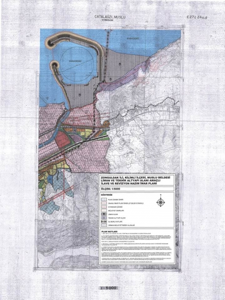 Liman ve Teknik Altyapı Amaçlı İlave ve Revizyon İmar Planları 