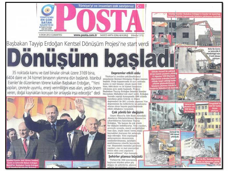 Basında Kentsel Dönüşüm