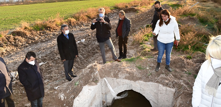 Aksaray Su Temini ve Yağmursuyu Projesi Kapsamında Saha Değerlendirilmesi Gerçekleştirildi