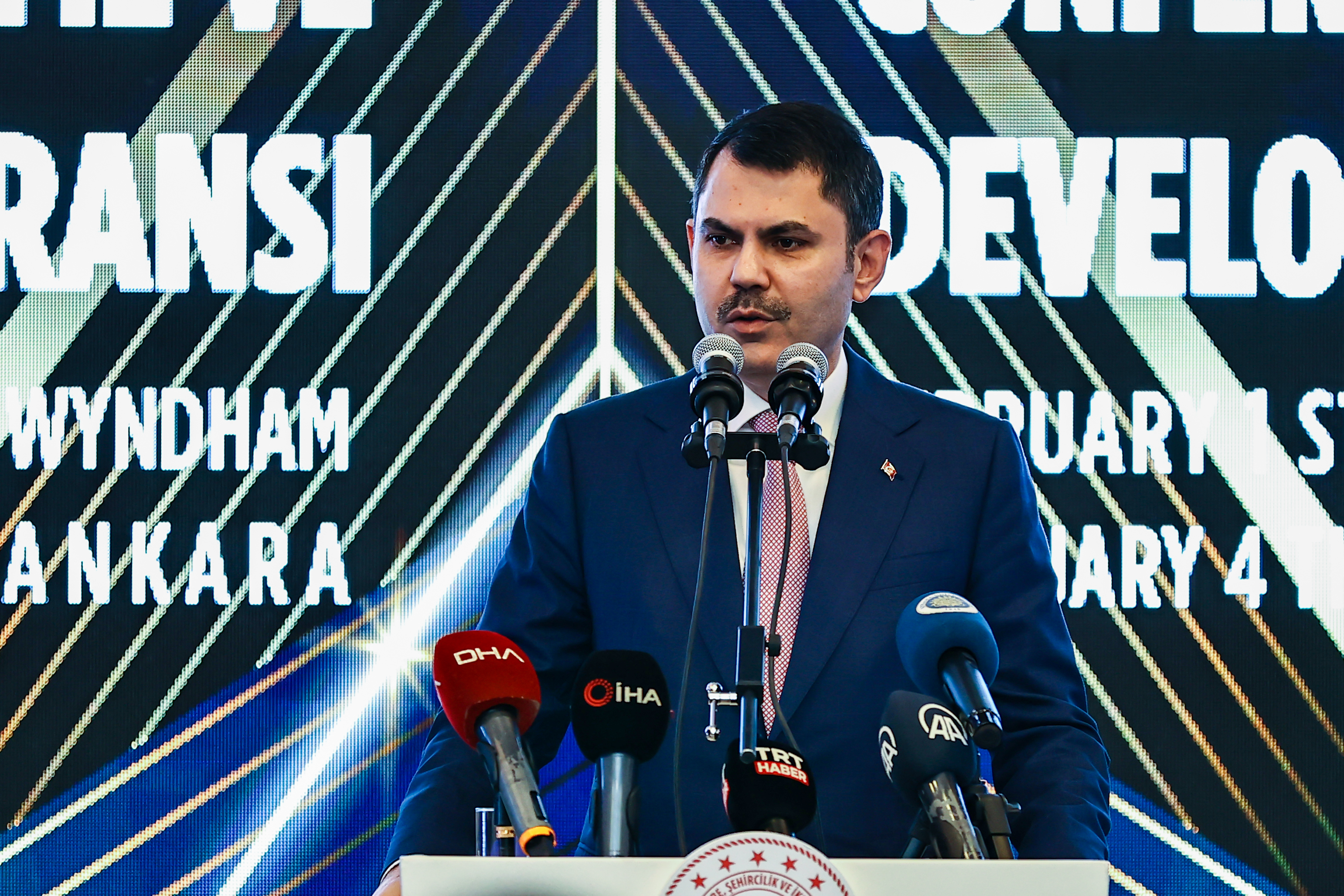 Bakan Murat Kurum Uluslararası Gayrimenkul Geliştirme ve Yönetim Konferansı'nda Konuştu