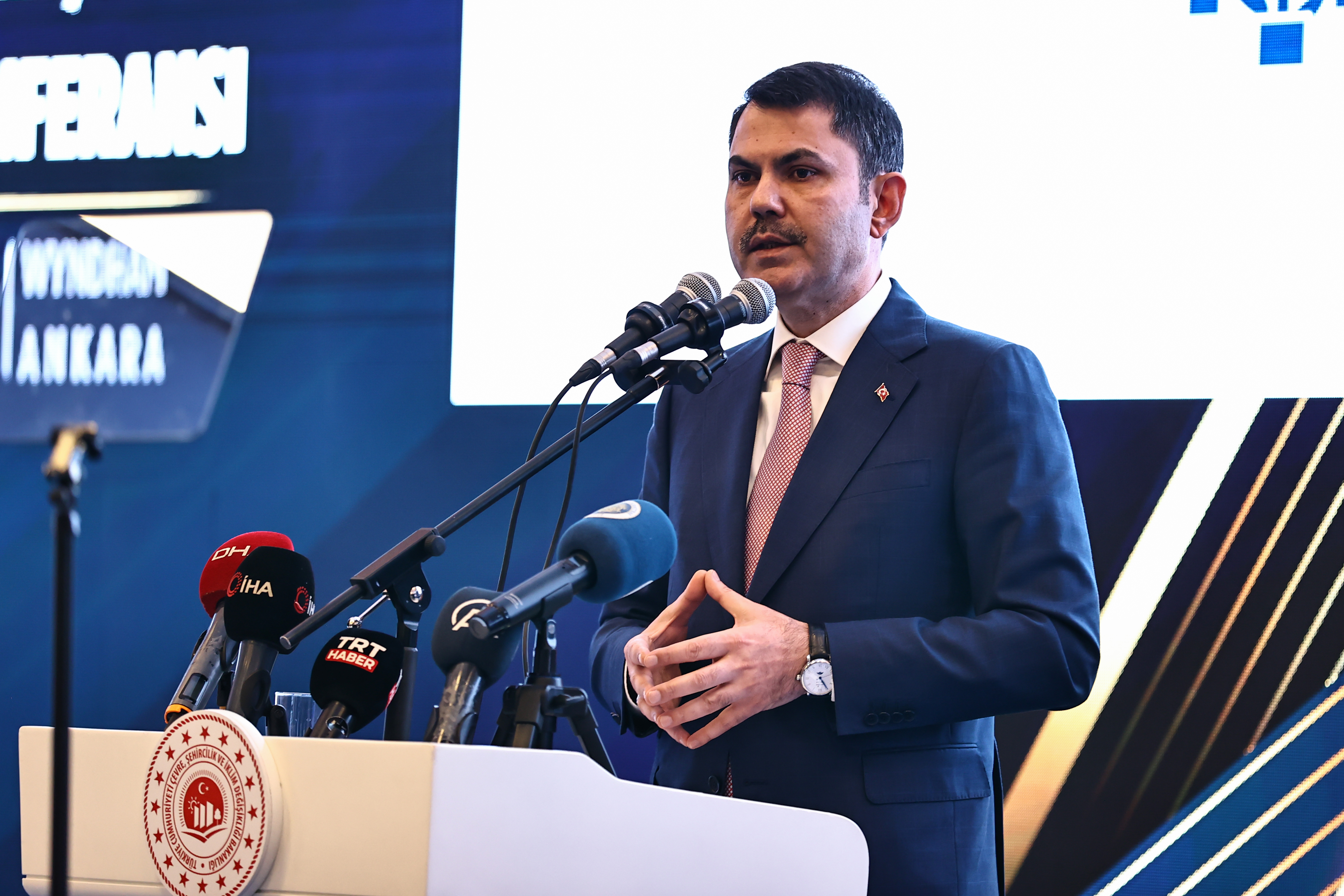 Bakan Murat Kurum Uluslararası Gayrimenkul Geliştirme ve Yönetim Konferansı'nda Konuştu