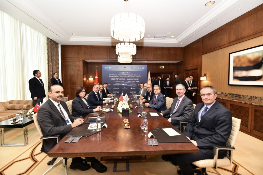 Bakan Özhaseki Dünya Bankası Yöneticileri ile Toplantı Gerçekleştirdi