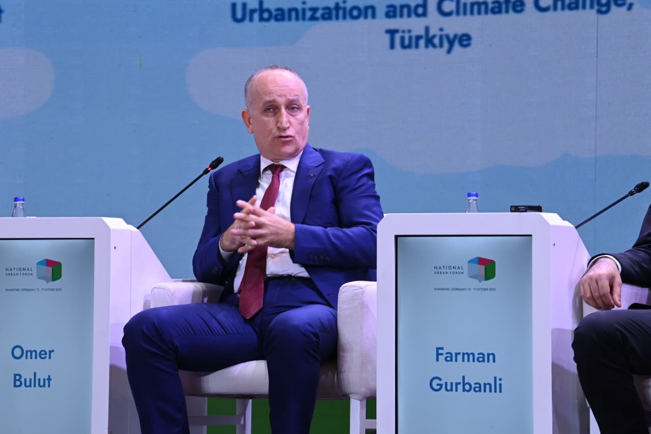 Bakan Yardımcımız Sayın Ömer Bulut, Azerbaycan Ulusal Kent Forumu’na Katıldı