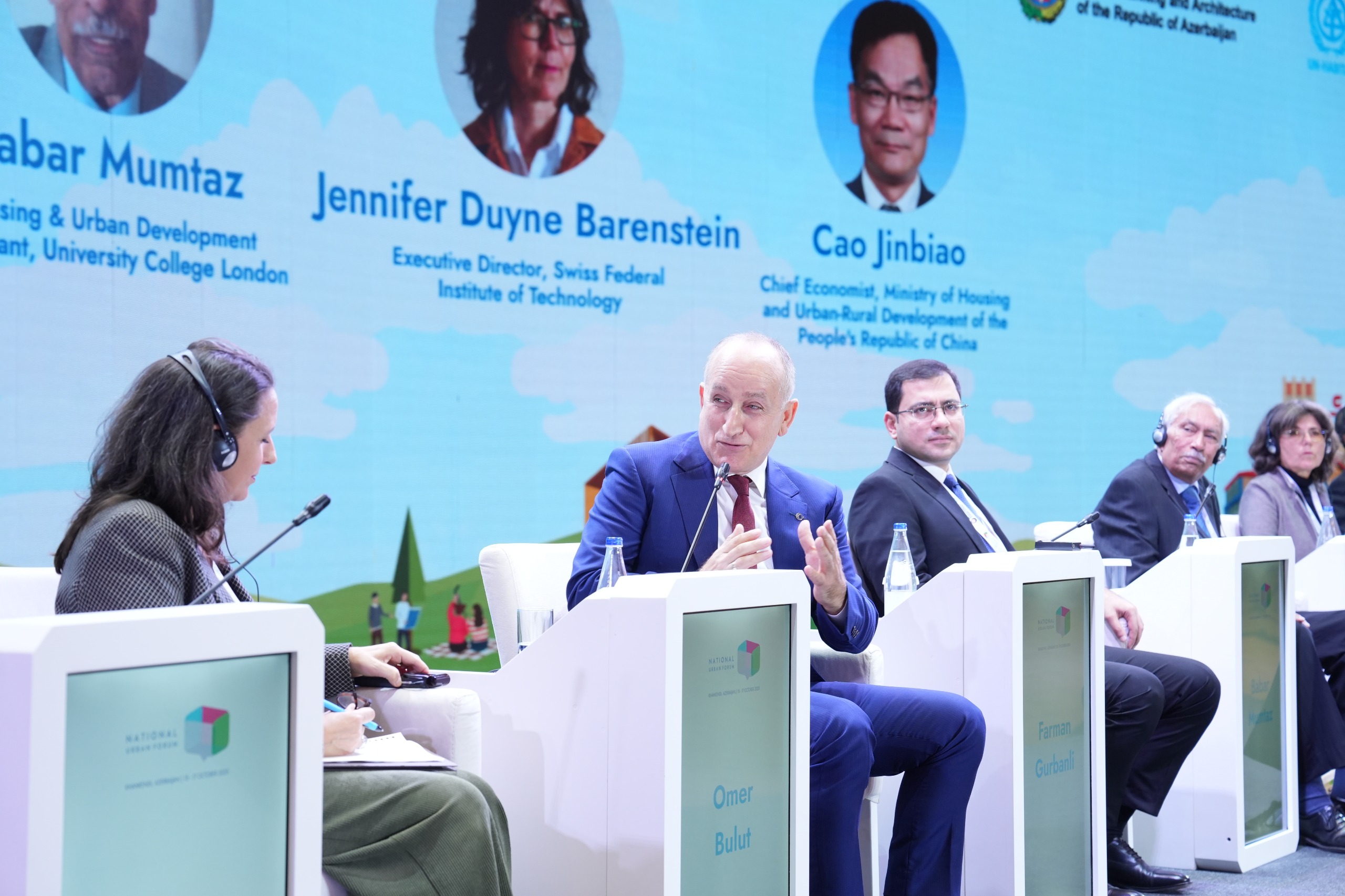 Bakan Yardımcımız Sayın Ömer Bulut, Azerbaycan Ulusal Kent Forumu’na Katıldı