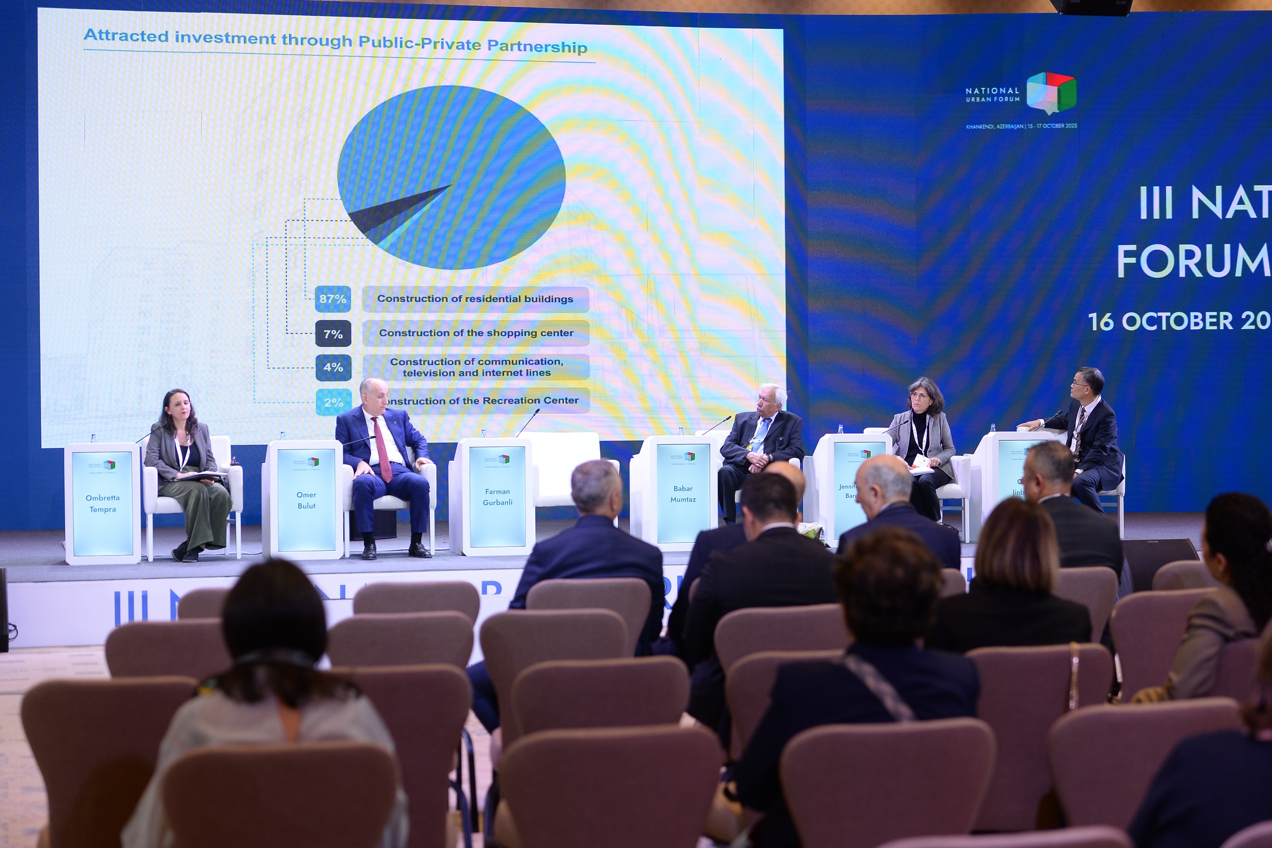Bakan Yardımcımız Sayın Ömer Bulut, Azerbaycan Ulusal Kent Forumu’na Katıldı