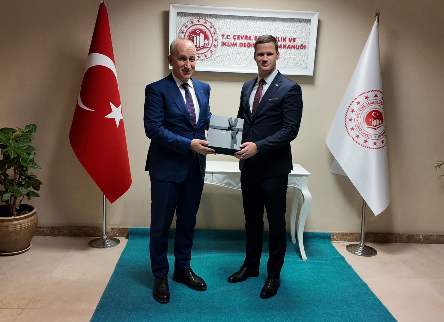 Bakan Yardımcımız Sayın Ömer Bulut, Bosna Hersek Tuzla Kantonu Heyetini Kabul Etti