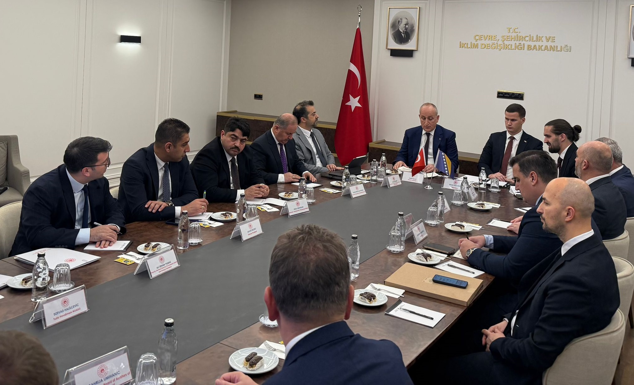 Bakan Yardımcımız Sayın Ömer Bulut, Bosna Hersek Tuzla Kantonu Heyetini Kabul Etti