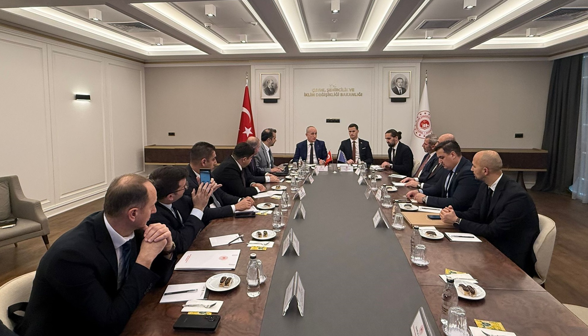 Bakan Yardımcımız Sayın Ömer Bulut, Bosna Hersek Tuzla Kantonu Heyetini Kabul Etti