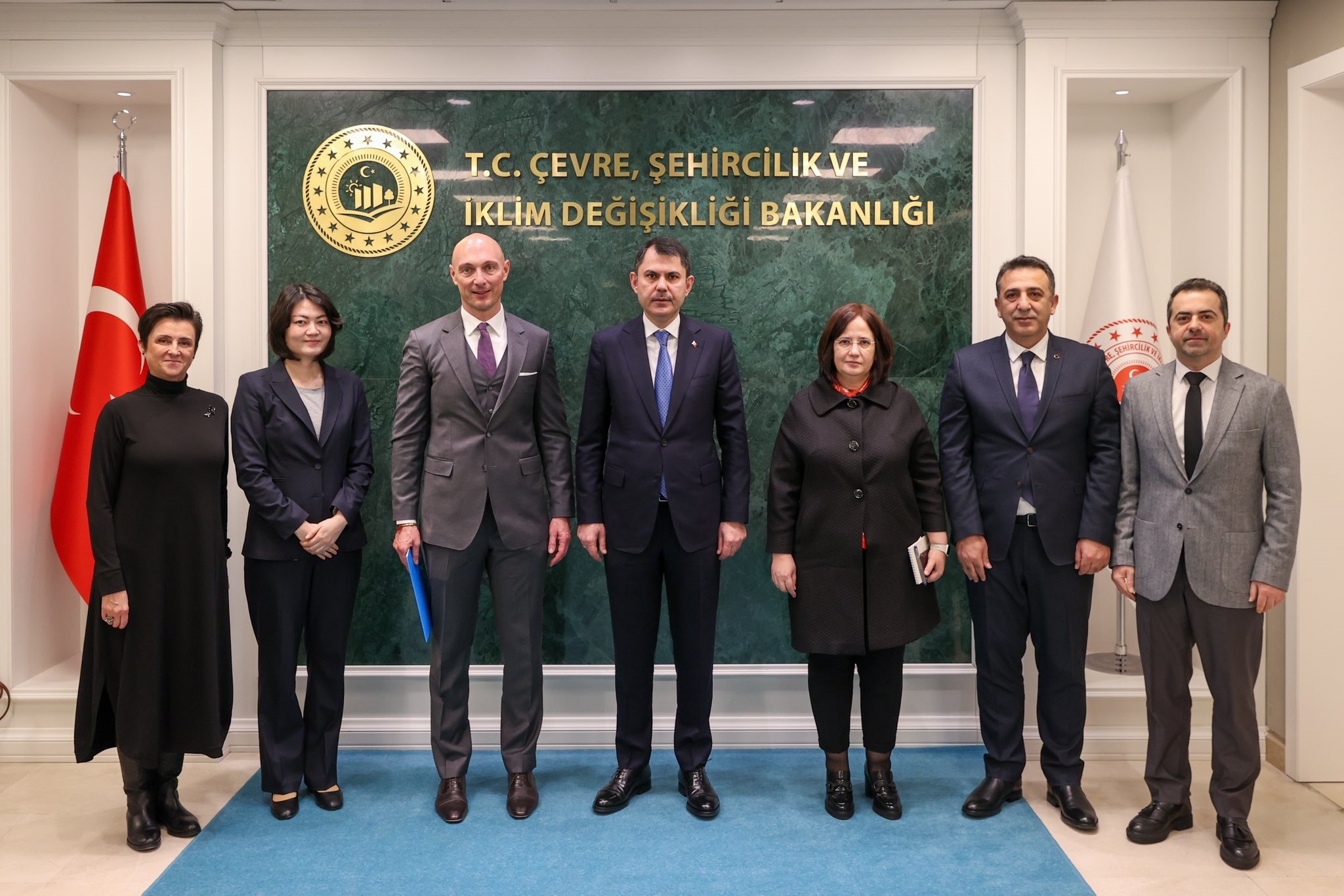 Bakanımız Sayın Murat Kurum, UNICEF Türkiye Temsilcisi Sayın Paolo Marchi’yi Kabul Etti