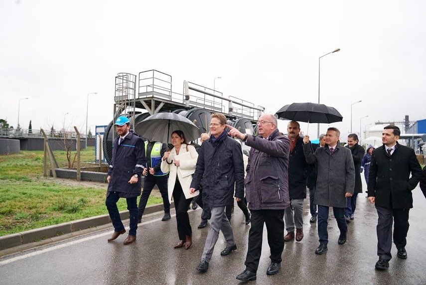 Büyükelçi Meyer-Landrut Kahramanmaraş İleri Biyolojik Atık Su Arıtma Tesisini Ziyaret Etti