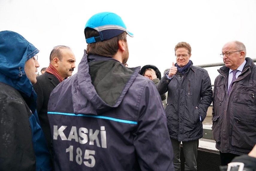 Büyükelçi Meyer-Landrut Kahramanmaraş İleri Biyolojik Atık Su Arıtma Tesisini Ziyaret Etti