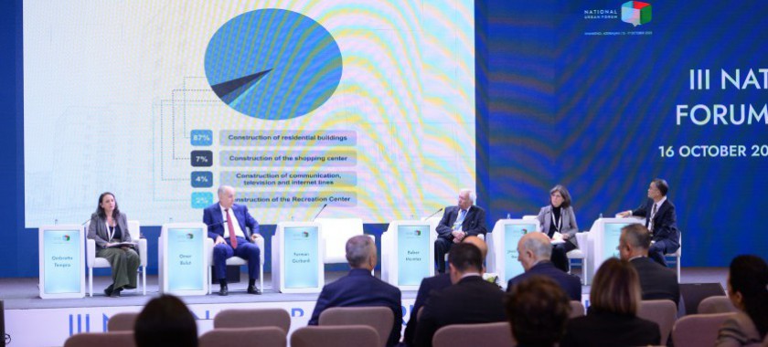 Bakan Yardımcımız Sayın Ömer Bulut, Azerbaycan Ulusal Kent Forumu’na Katıldı