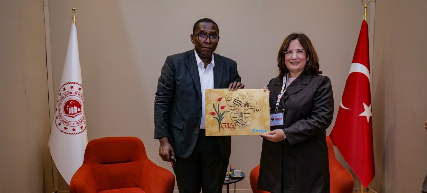 Bakan Yardımcımız Sayın Fatma Varank, BM Özel Danışmanı Selwin Hart’ı Türkiye Pavilyonu’nda Konuk Etti