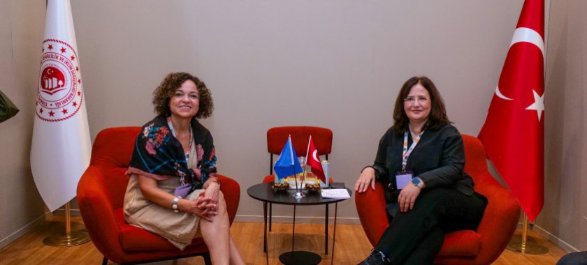 Bakan Yardımcımız Sayın Fatma Varank, UNCCD İcra Direktörü Yardımcısı Sayın Andrea Meza Murillo ile Bir Araya Geldi 
