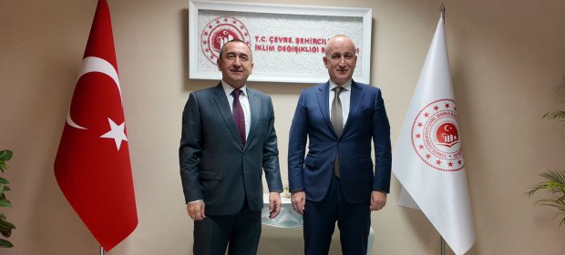 Bakan Yardımcımız Sayın Ömer Bulut, Özbekistan Heyetini Makamında Ağırladı