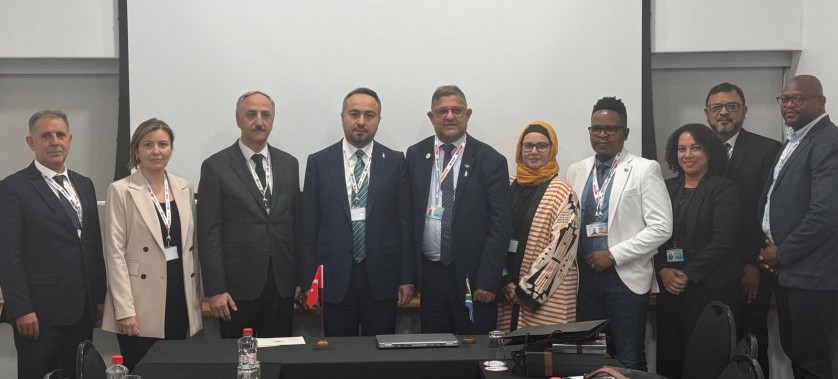 Bakan Yardımcısı Sayın Burak Demiralp, Güney Afrikalı Mevkidaşı Sayın Narend Singh ile Görüştü 