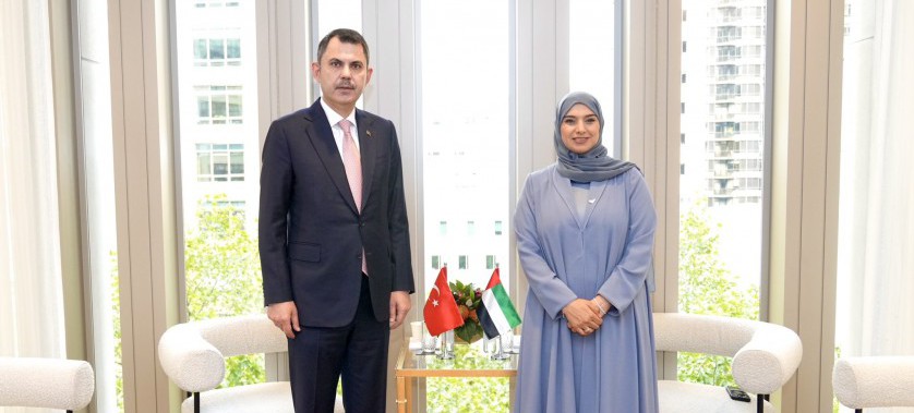 Bakanımız Sayın Murat Kurum, New York’ta BAE İklim Değişikliği ve Çevre Bakanı Sayın Al Shamsı ile Görüştü