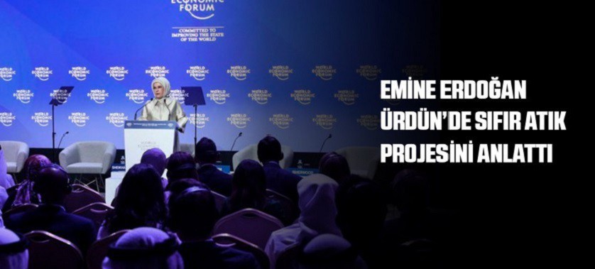 EMİNE ERDOĞAN ÜRDÜN’DE SIFIR ATIK PROJESİNİ ANLATTI