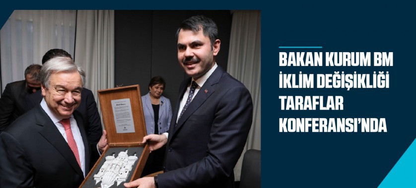 KURUM BM GENEL SEKRETERİ GUTERRES İLE İKİLİ GÖRÜŞME GERÇEKLEŞTİRDİ