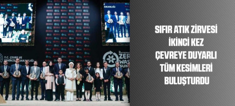 SIFIR ATIK ZİRVESİ İKİNCİ KEZ ÇEVREYE DUYARLI TÜM KESİMLERİ BULUŞTURDU