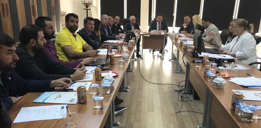 Erciş İçme Suyu Temini Projemizin 31. izleme toplantısı Başkanımız Sn. İsmail Raci BAYER ile VASKİ Genel Müdür Yardımcıları Sn. Emre EŞME ve Sn. Nazım AKMAN başkanlığında VASKİ Genel Müdürlüğü’nde gerçekleştirildi.