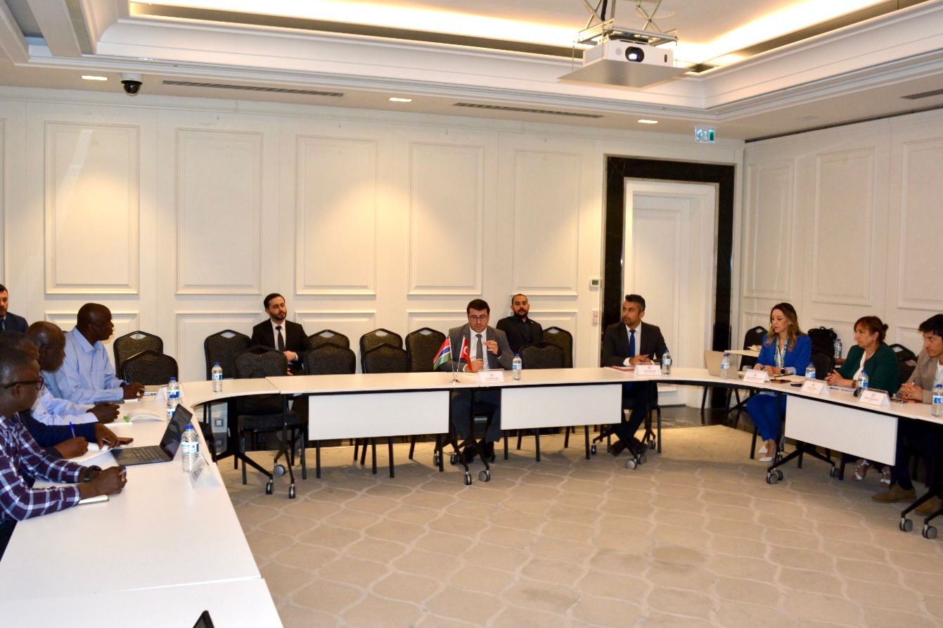 Gambiya ile Ulaştırma Emisyonları için Teknik İş Birliği Toplantısı